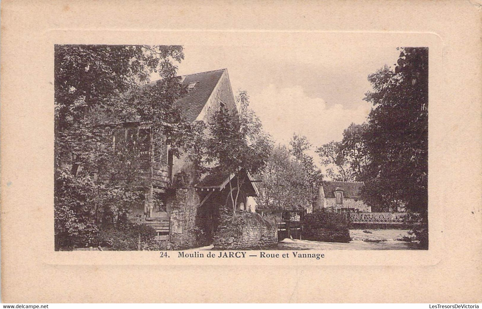 CPA - 91 - JARCY - MOULIN De JARCY - Roue Et Vannage - M Mulard Editeur Yerres - Yerres