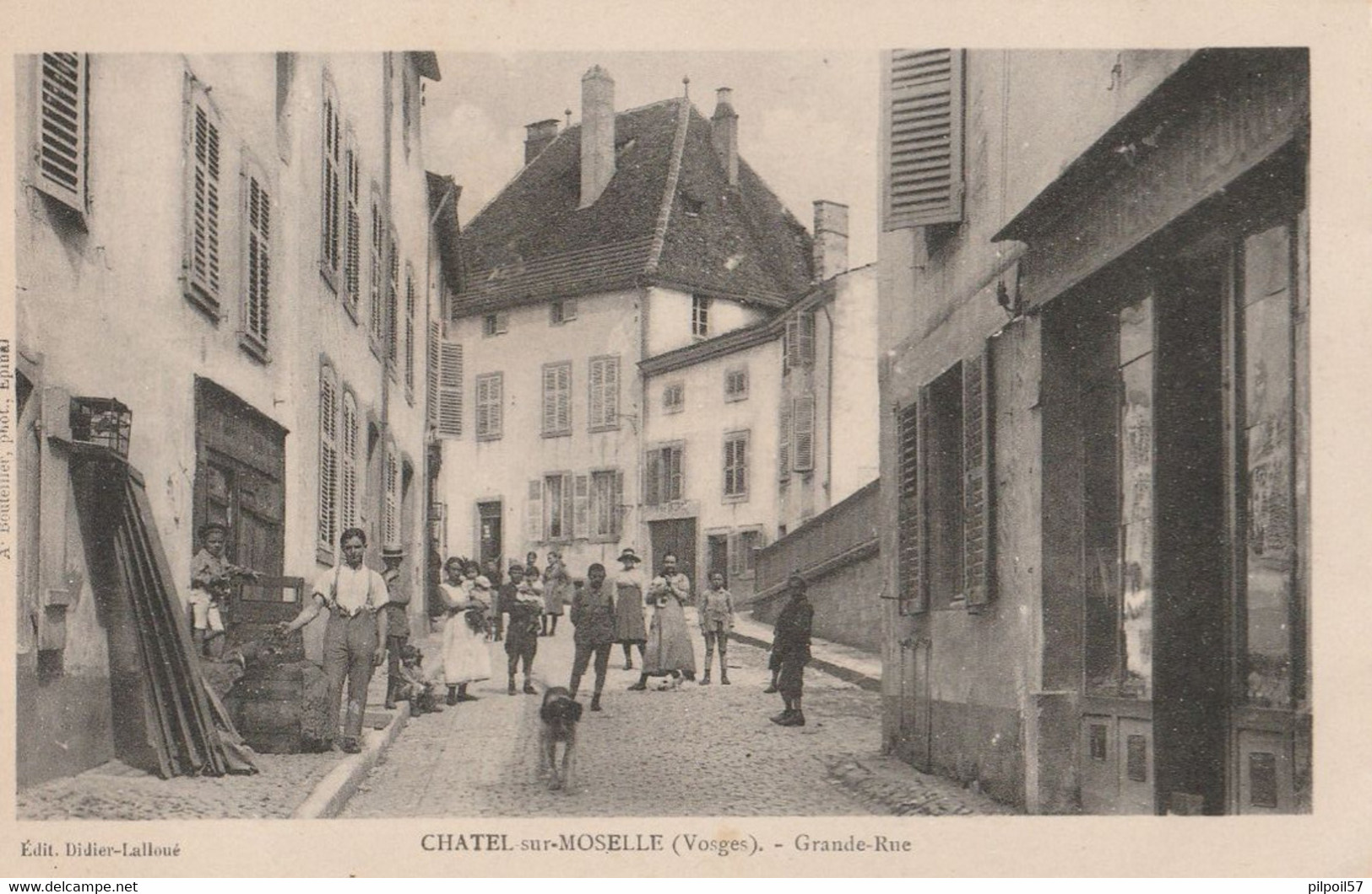 88 - CHATEL SUR MOSELLE - Grande Rue - Chatel Sur Moselle