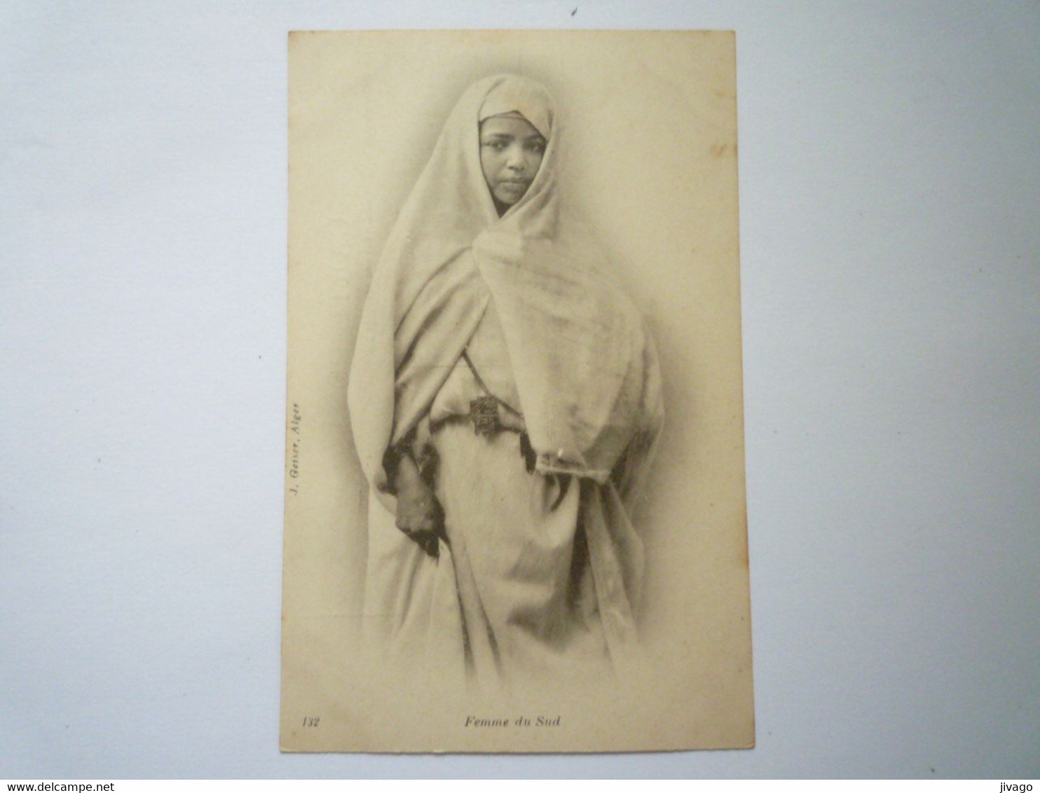 TI - 2022 - 323  ALGERIE  :   FEMME Du  SUD  (J. GEISER  Photo  Alger)   XXX - Vrouwen