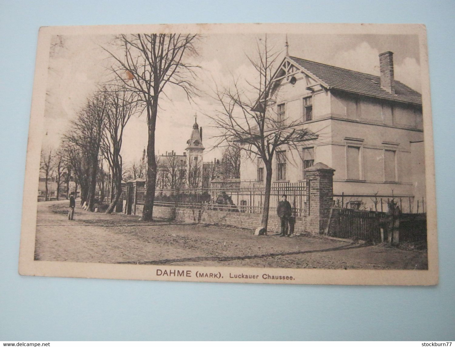 DAHME , Strasse,   Schöne  Karte  Um 1910 - Dahme