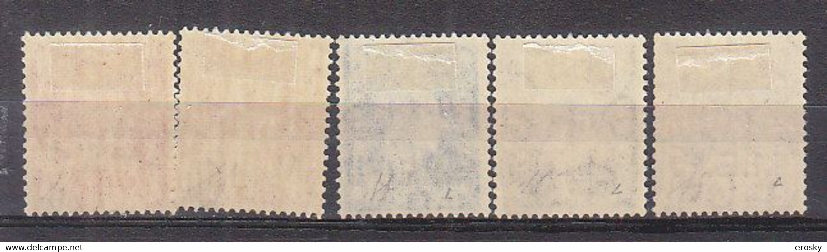 Z3861 - COLONIE ITALIANE MEF SASSONE N°1/5 * Cairo Firmati - Britische Bes. MeF