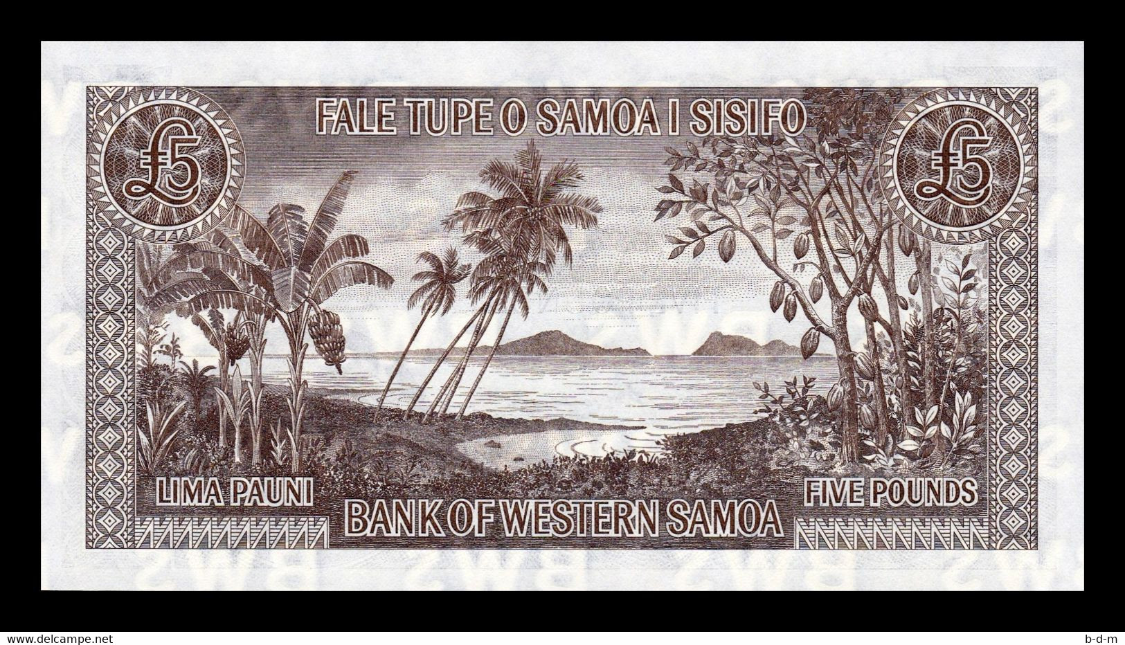 Samoa 5 Pounds 1963 (2020) Pick 15r SC UNC - Samoa