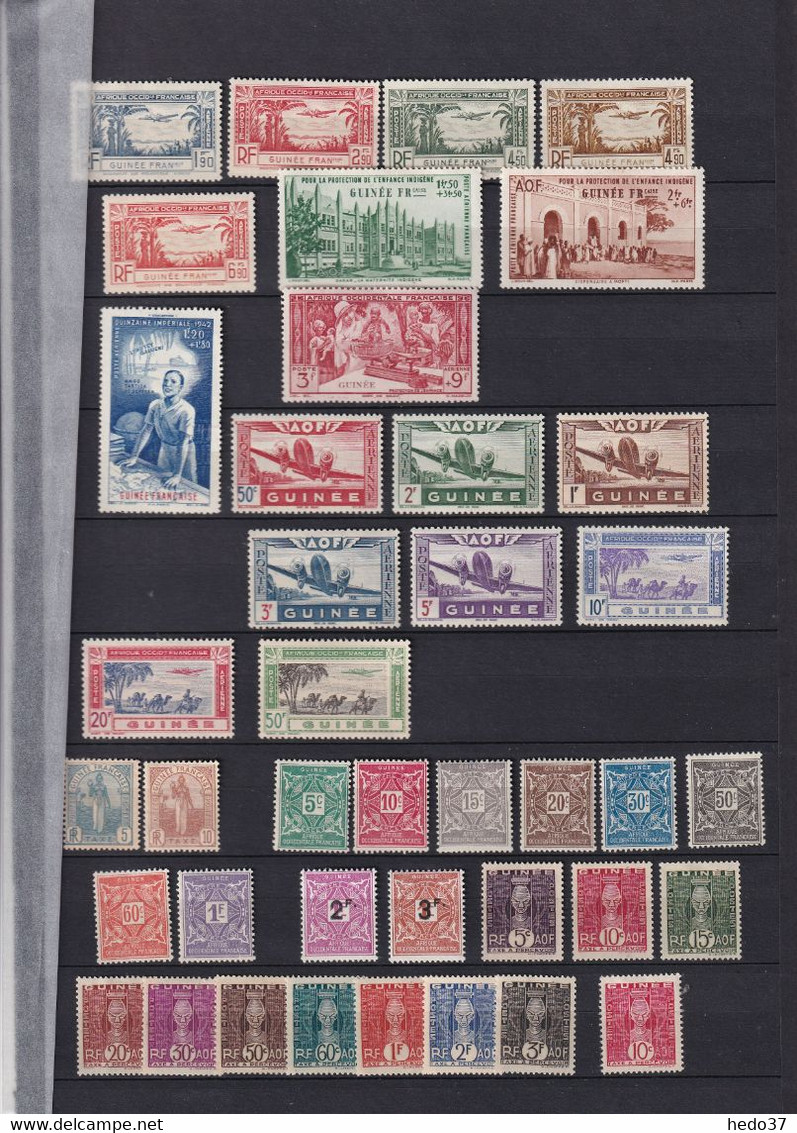 Guinée - Collection - Tous états - Usati