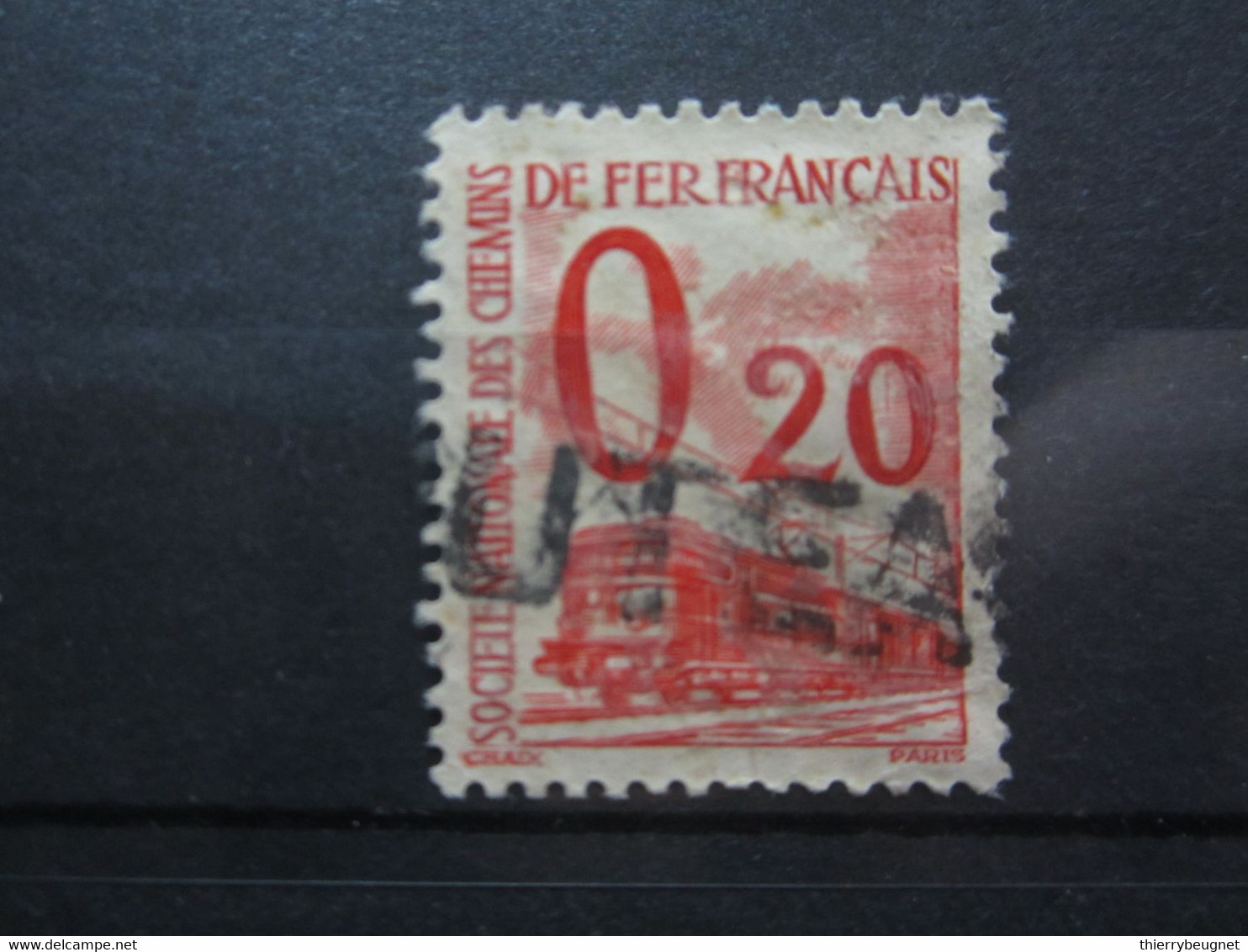 VEND BEAU TIMBRE DES PETITS COLIS POSTAUX DE FRANCE N° 33 !!! (d) - Gebraucht