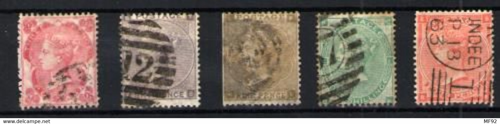Gran Bretaña Nº  21/5. Año 1862 - Unused Stamps