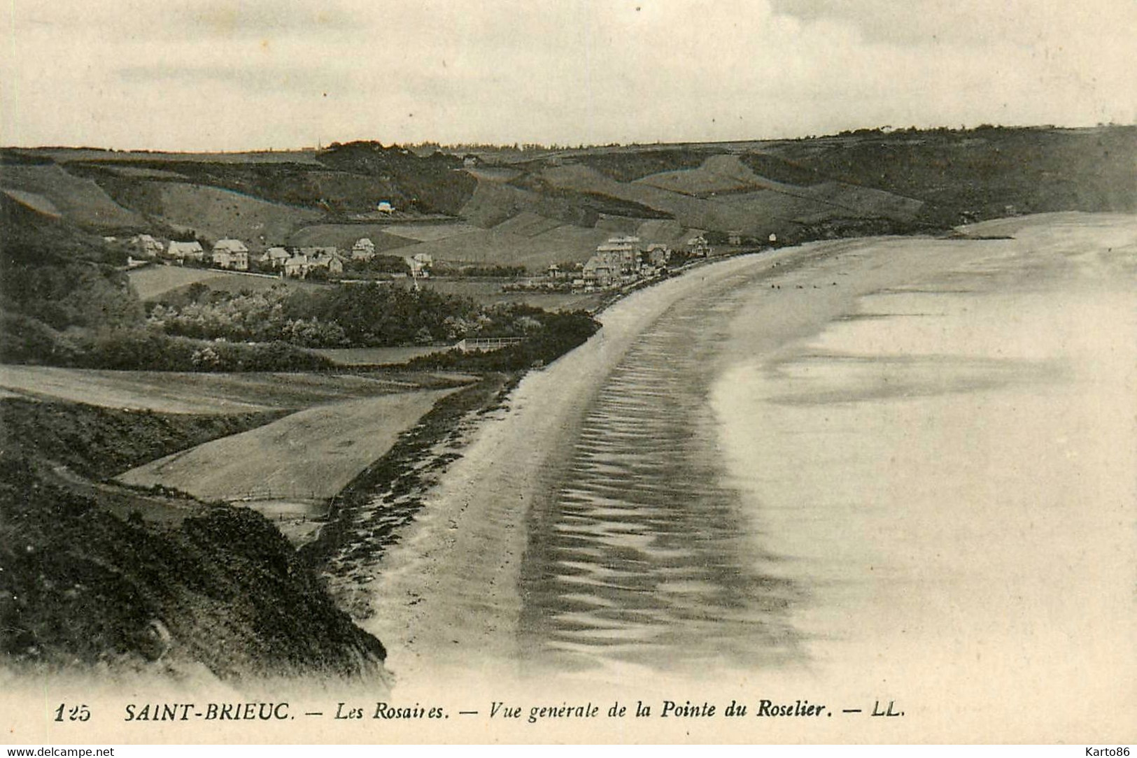 Les Rosaires , Plérin * Vue Générale De La Pointe Du Roselier - Plérin / Saint-Laurent-de-la-Mer