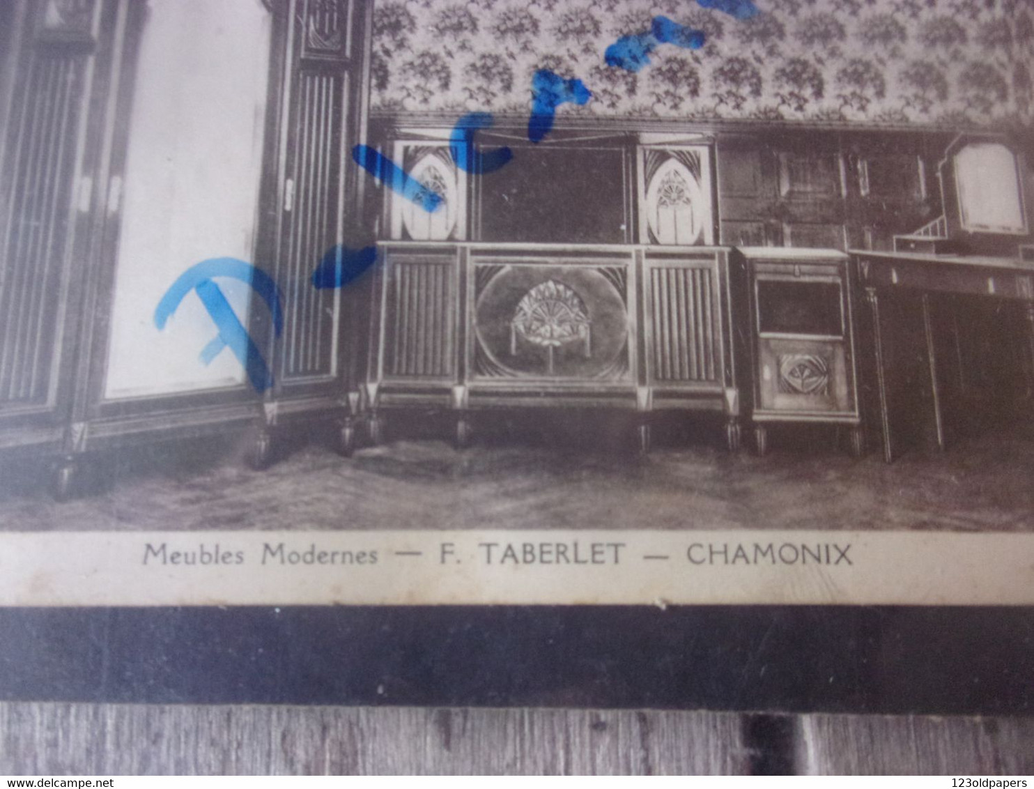 74 RARE CHAMONIX F TABERLET MEUBLES MODERNE PH TAIRRAS G - Chamonix-Mont-Blanc