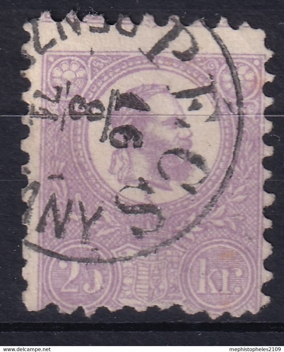 HUNGARY 1871 - Canceled - ANK 6 - Gebruikt