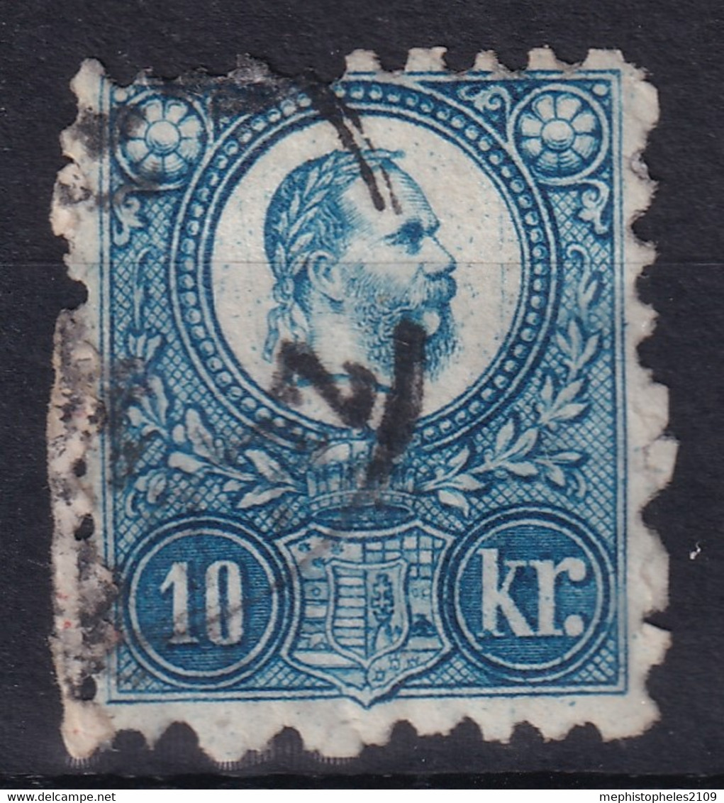 HUNGARY 1871 - Canceled - ANK 11 - Gebruikt