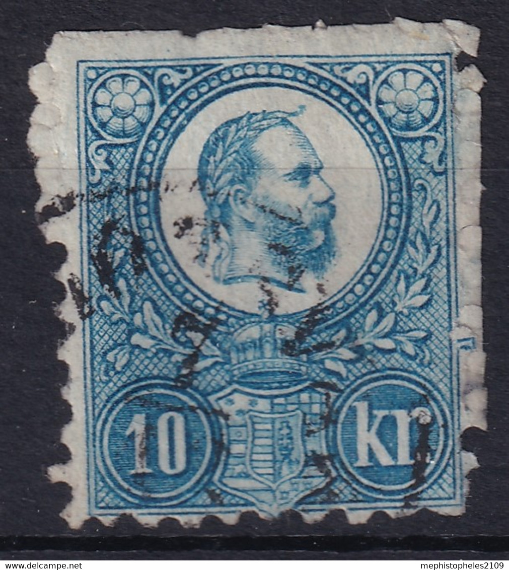 HUNGARY 1871 - Canceled - ANK 11 - Gebruikt