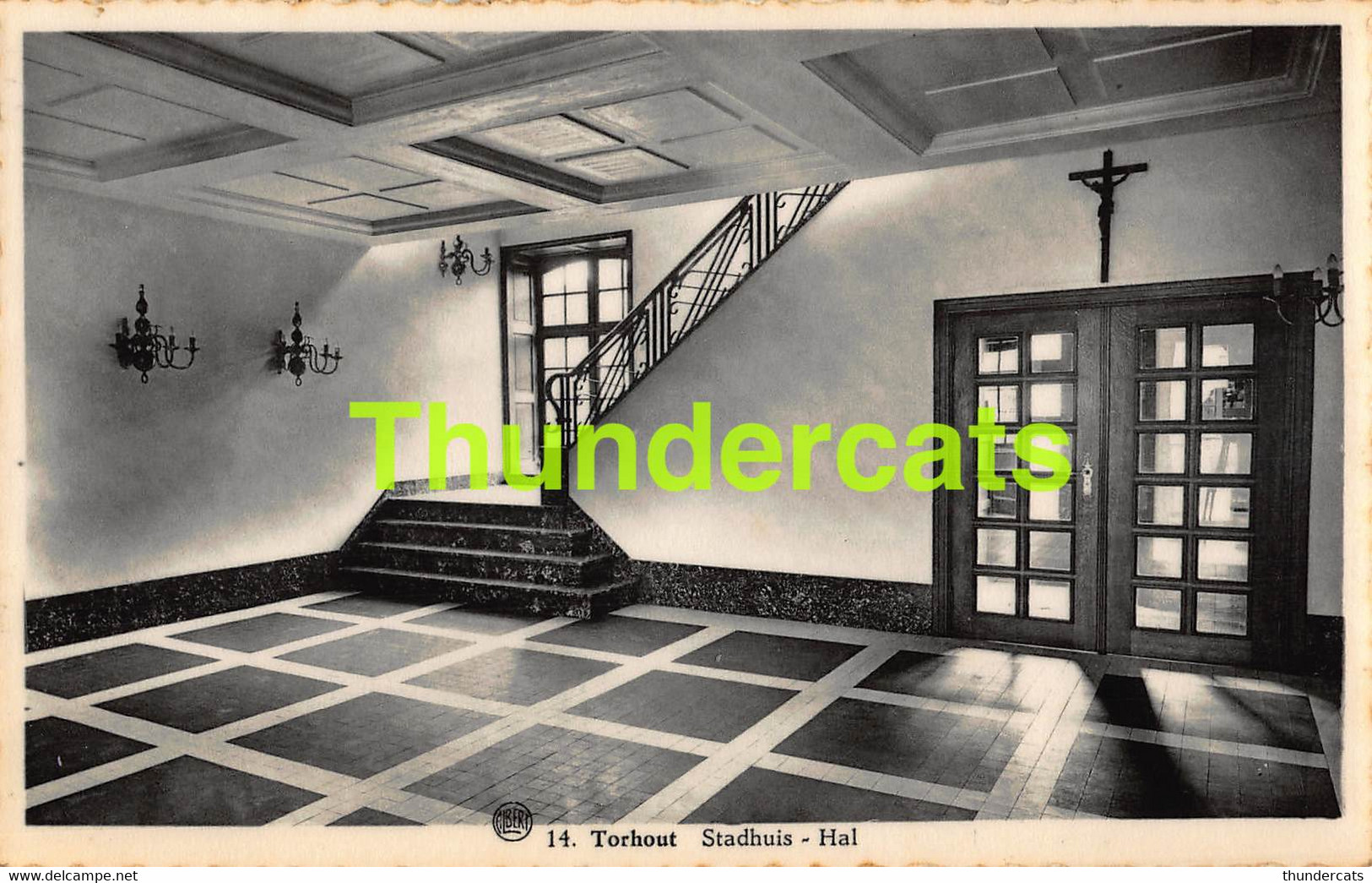 CPA TORHOUT THOUROUT STADHUIS HAL - Torhout