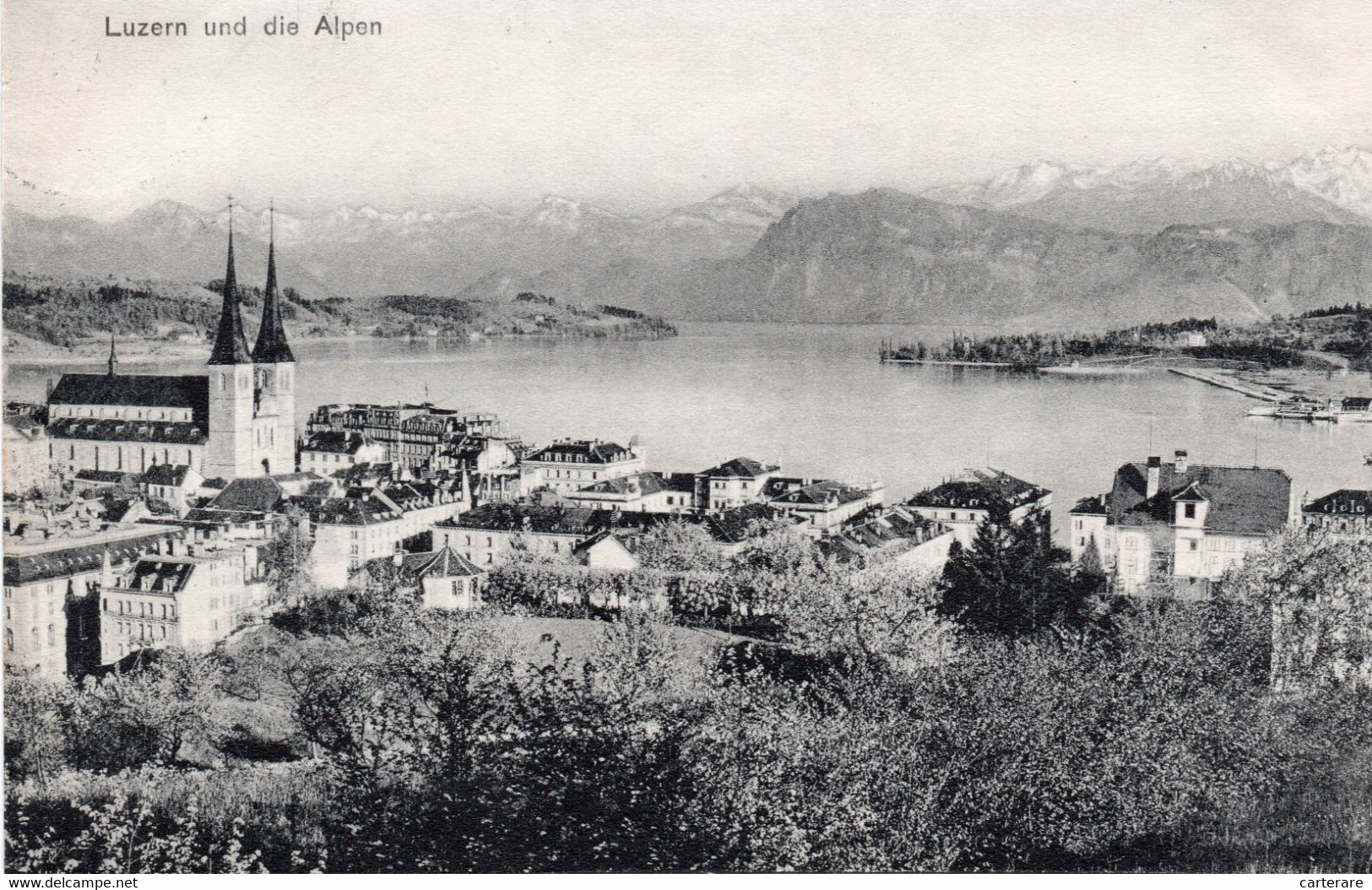 SUISSE,SWITZERLAND,SVIZZERA,SCHWEIZ,HELVETIA,SWISS,LUZERN,LUCERNE,1911,RARE - Lucerne