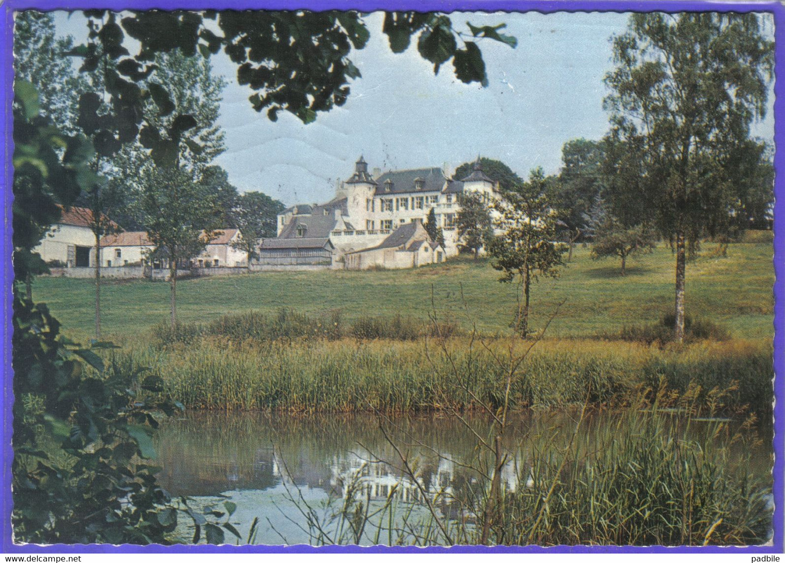 Carte Postale 59. Solre-le-Chateau   Le Chateau De Bérelles Très Beau Plan - Solre Le Chateau
