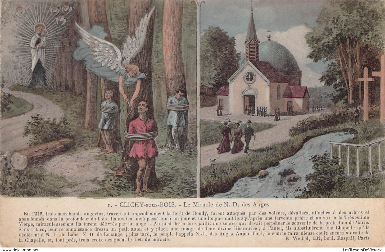 CPA RELIGION - CHRISTIANISME - Le Miracle De Notre Dame Des Anges - Clichy Sous Bois - Other & Unclassified