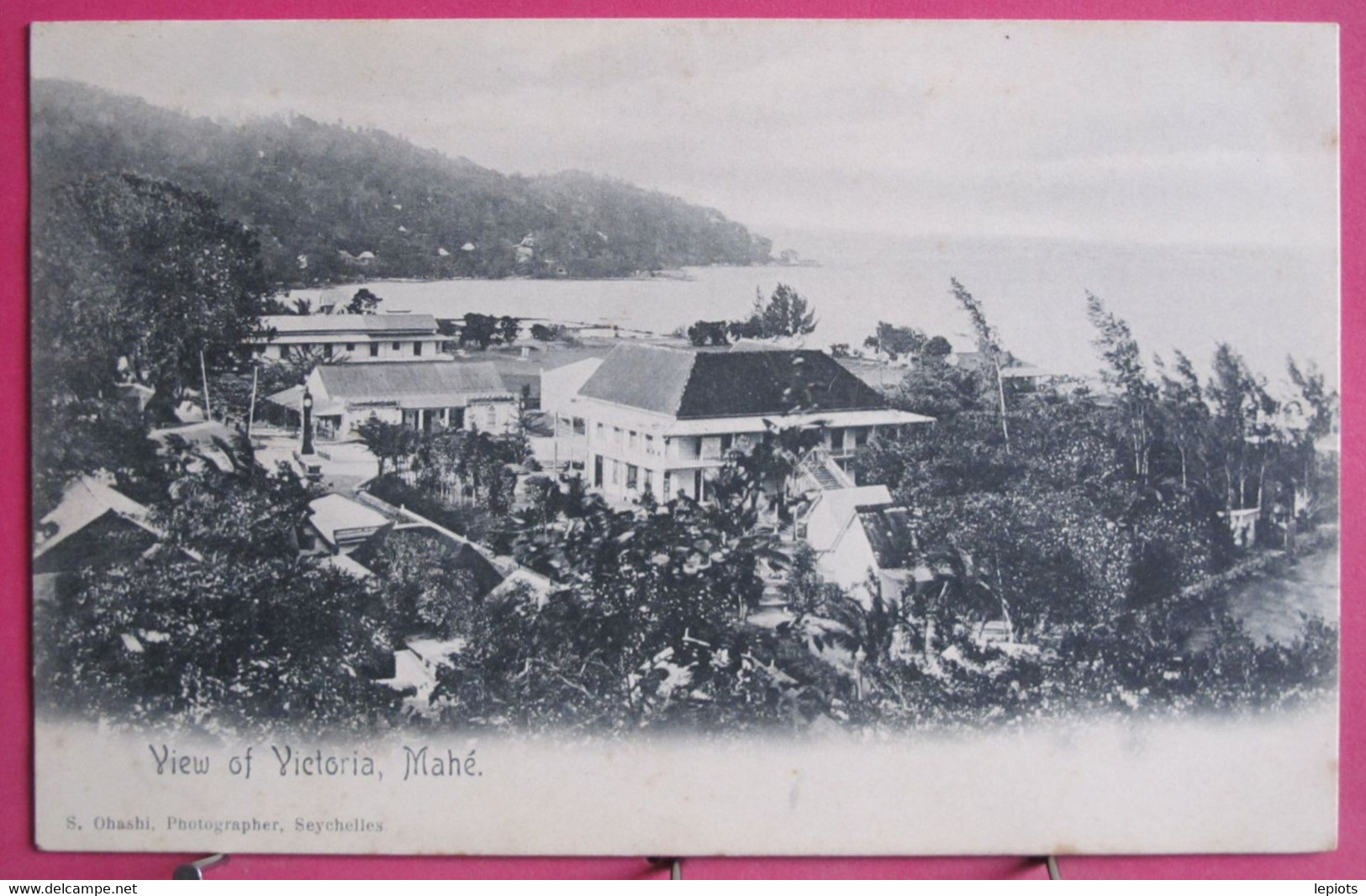 Visuel Pas Très Courant - Seychelles - Mahé - View Of Victoria - CPA Précurseur - R/verso - Seychellen