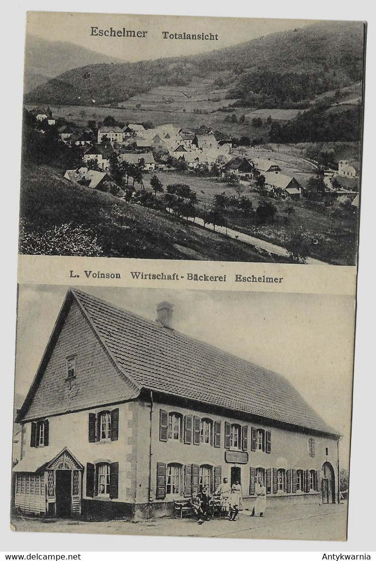 Eschelmer Bäckerei Feldpostkarte  E412 - Lapoutroie