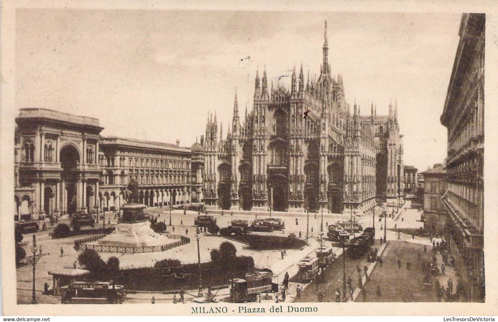 CPA Italie - Milano - Piazza Del Duomo - Milano