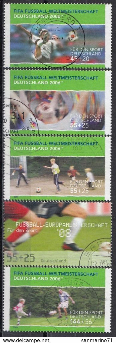 GERMANY Bundes 2324-2328,used,falc Hinged - Usati