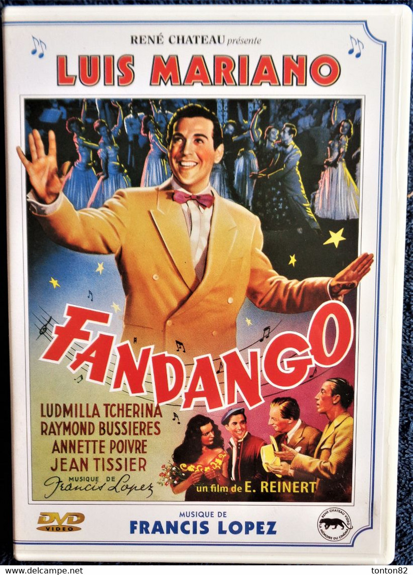 Luis Mariano - FANDANGO - Ludmilla Tchérina - Raymond Bussières - Annette Poivre - Jean Tissier  . - Musicals