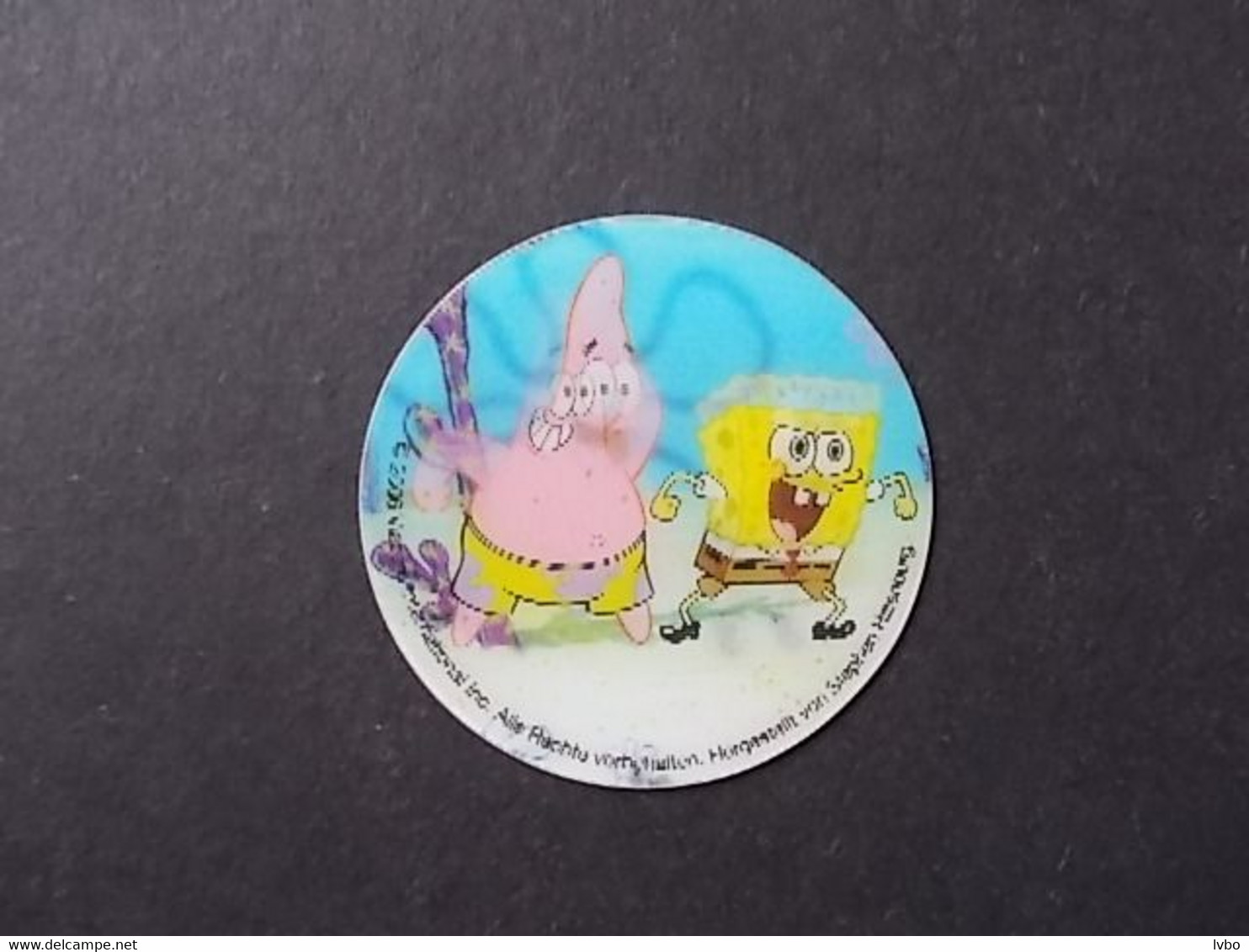 Ü-Ei SpongeBob Schwammkopf 3D Sticker, Unbespielt - Ü-Ei