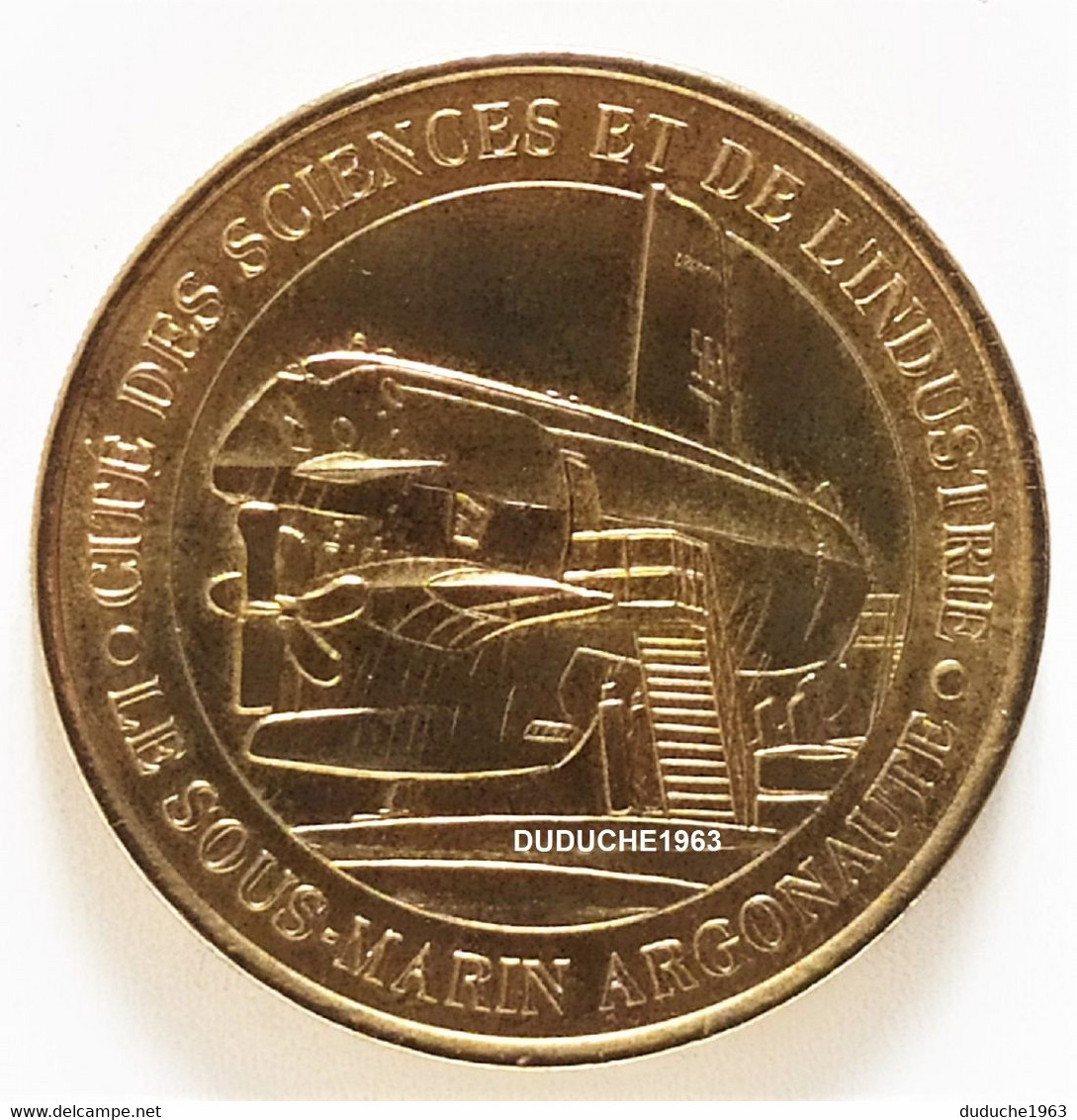 Monnaie De Paris - Cité Des Sciences. Sous-marin Argonaute 2002 - 2002