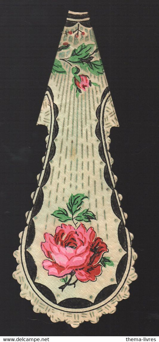 Abat-jour Ancien En  Papier Peint  (12 Feuilles ) à Décor Floral  (fond Vert Pâle)(M4658) - Material Und Zubehör