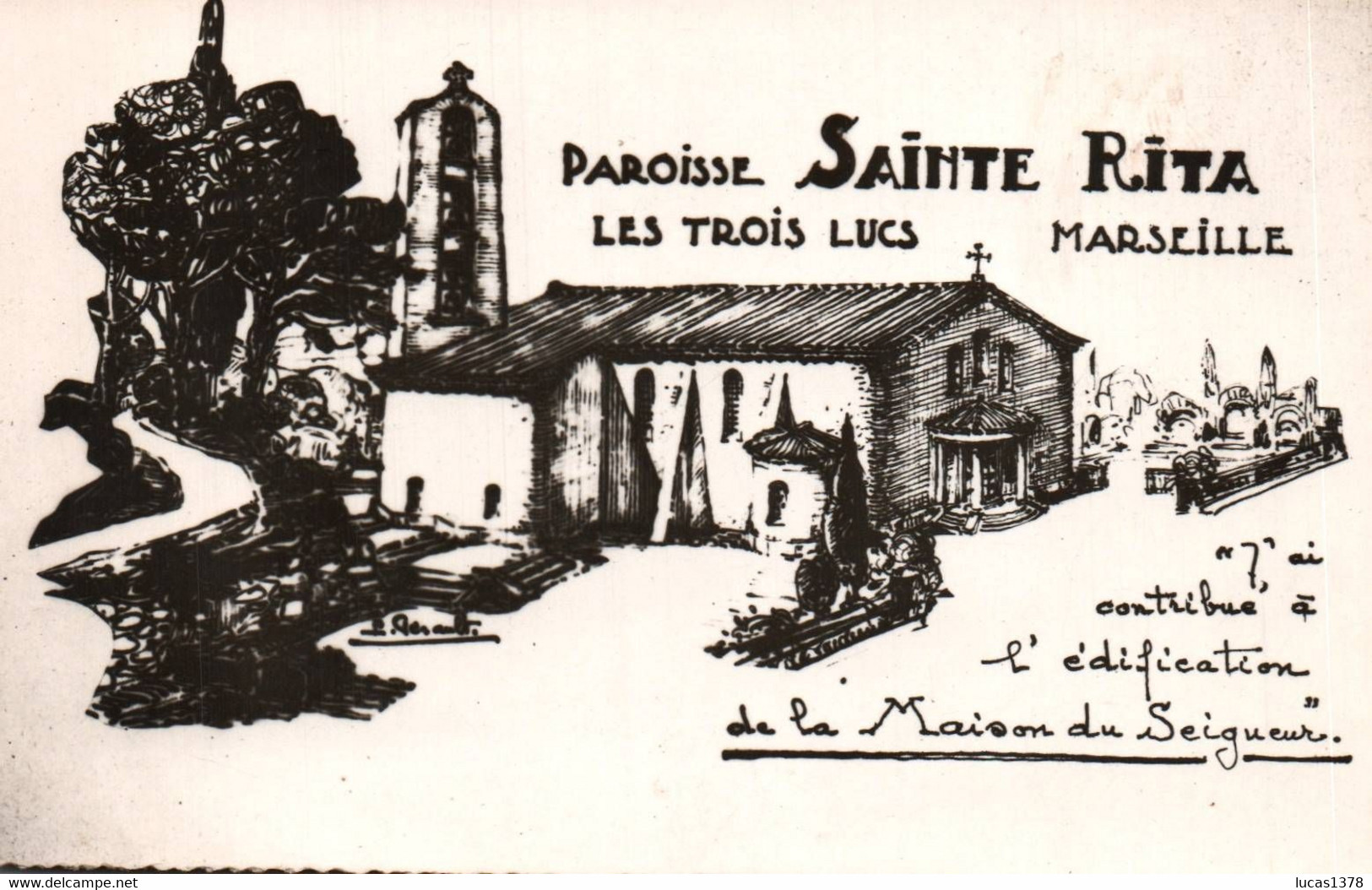 13 / MARSEILLE / LES TROIS LUCS / PAROISSE SAINTE RITA - Saint Barnabé, Saint Julien, Montolivet