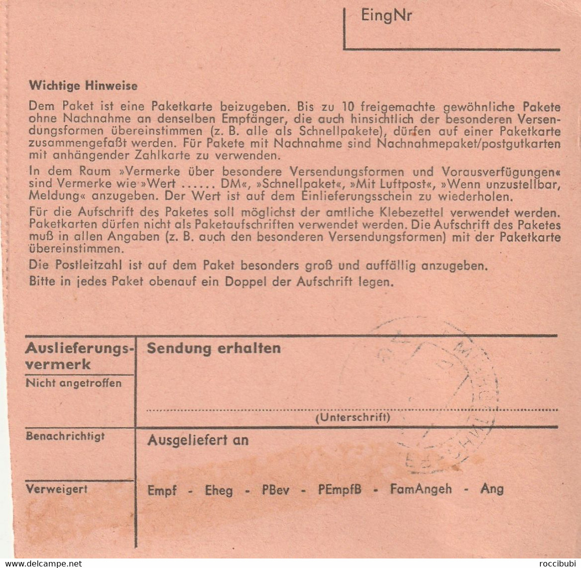 Paket Karte, Unterschneidheim, Berlin - Other & Unclassified