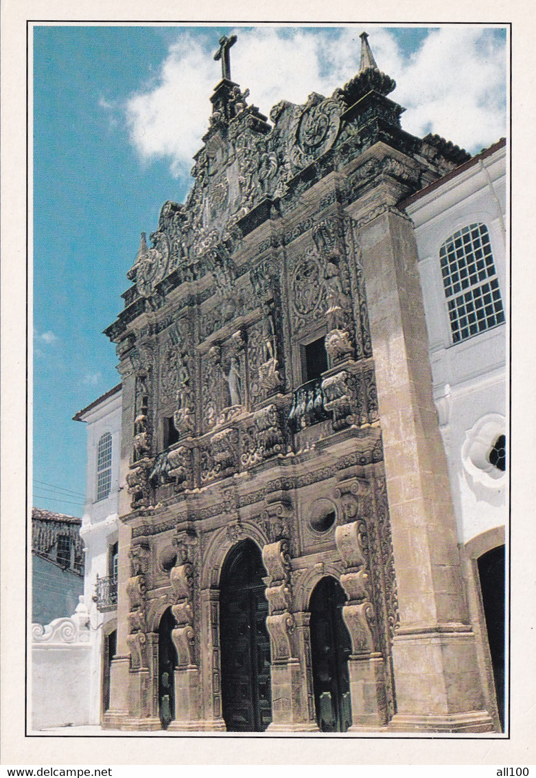 A19990 - SALVADOR DE BAHIA L'EGLISE SAO FRANCISCO IGREJA BRASIL BRAZIL PHOTO SUZANNE HELD IMPRIME EN CEE - Salvador De Bahia