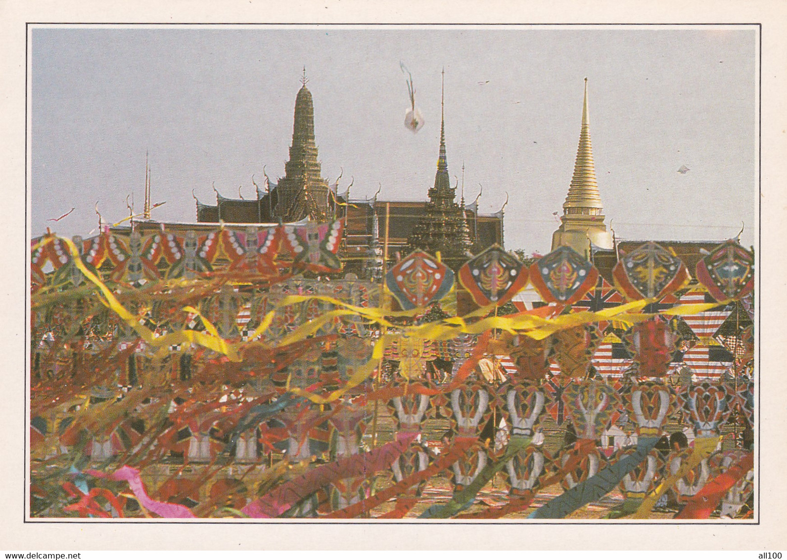 A20020 - BANGKOK LE WAT PHRA KEO WAT PHRA KAEW TEMPLE OF THE EMERALD BUDDHA THAILAND PHOTO PATRICK DE WILDE HOA QUI - Thaïlande