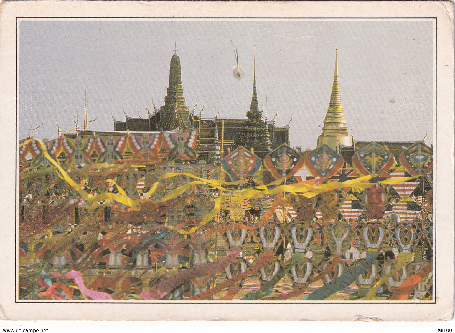 A20023 - BANGKOK LE WAT PHRA KEO WAT PHRA KAEW TEMPLE OF THE EMERALD BUDDHA THAILAND PHOTO PATRICK DE WILDE HOA QUI - Buddismo