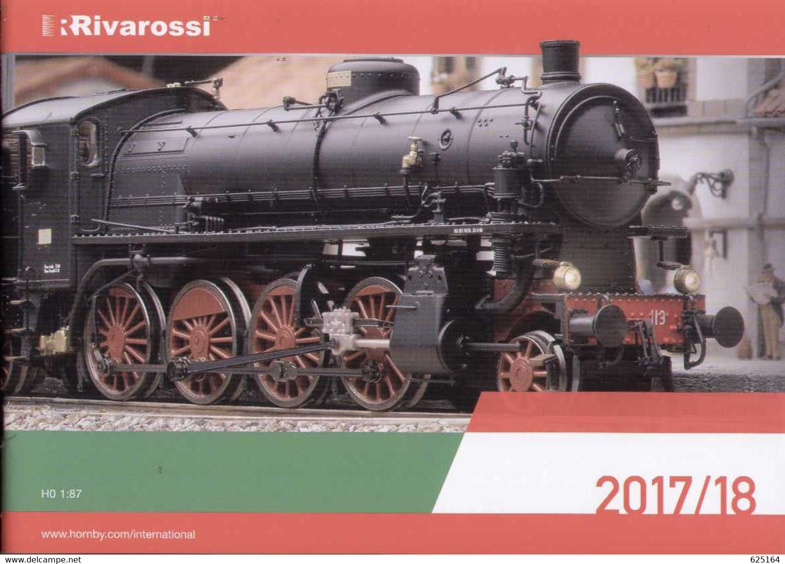 Catalogue RIVAROSSI 2017/18 HO 1/87  HORNBY HOBBIES. - En Italien - Ohne Zuordnung