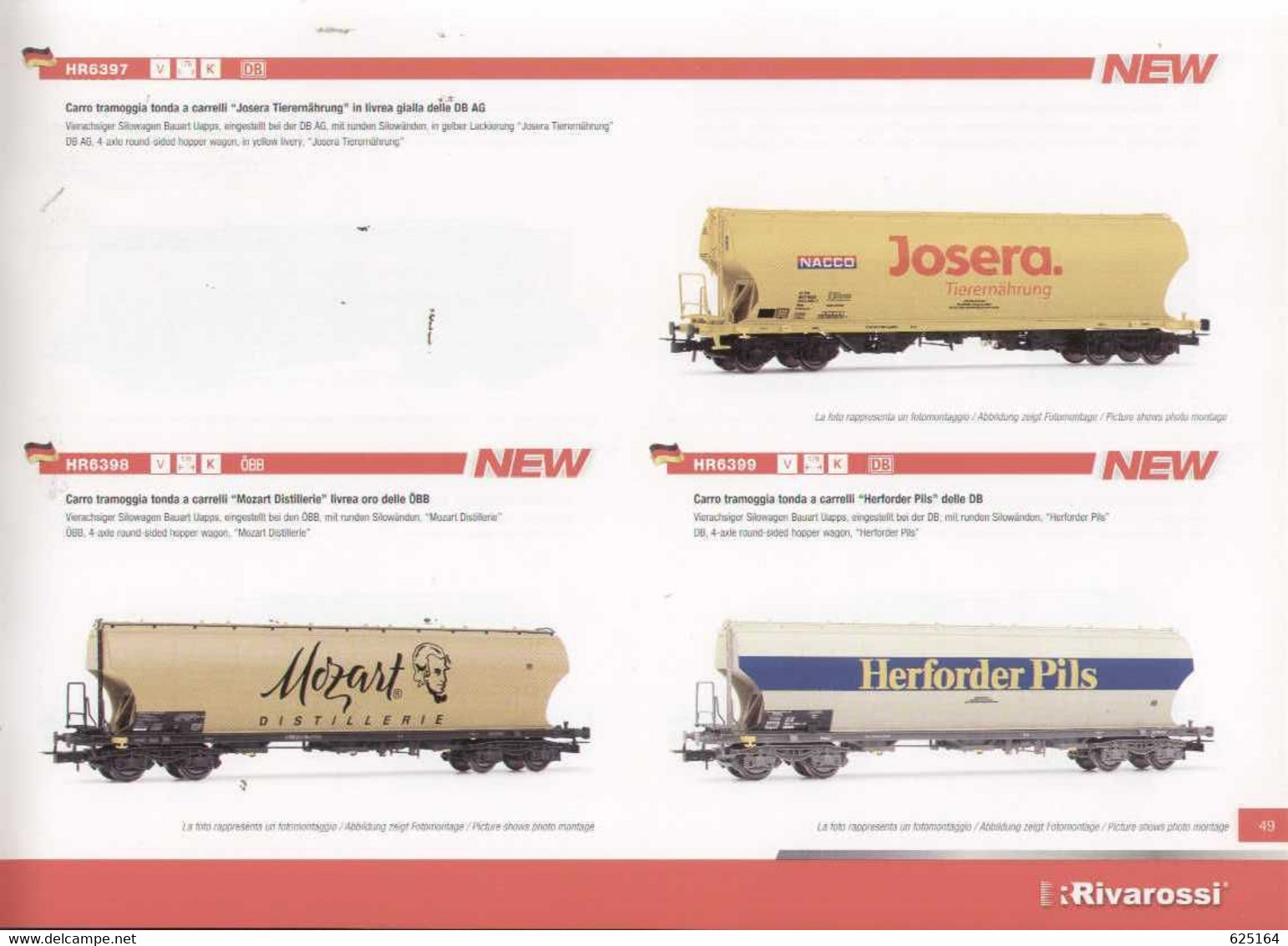 Catalogue RIVAROSSI 2017/18 HO 1/87  HORNBY HOBBIES. - En Italien - Sin Clasificación