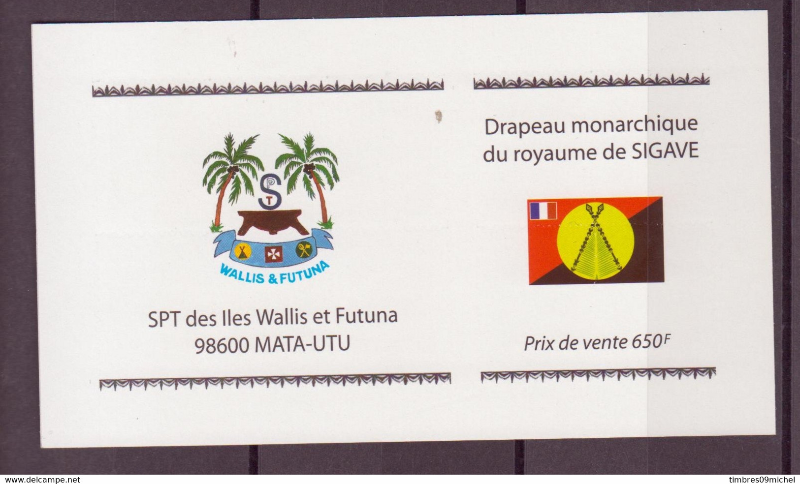 Wallis-et-Futuna N°C 654** - Postzegelboekjes