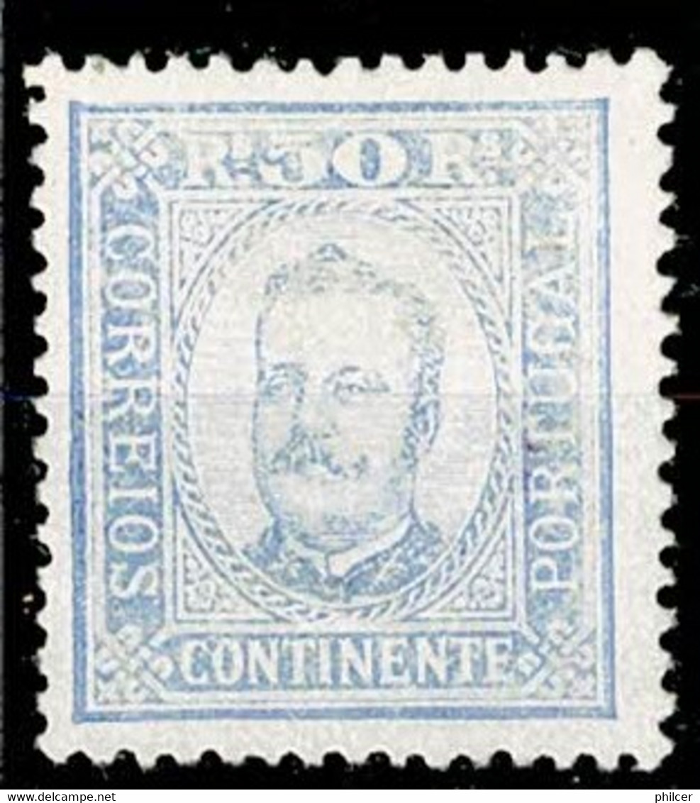 Portugal, 1892/3, # 71a Dent. 12 1/2, MH - Unused Stamps