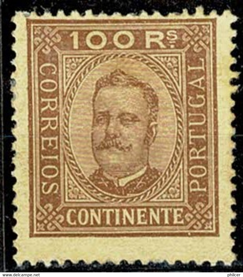 Portugal, 1892/3, # 73b Dent. 13 1/2, MH - Nuovi