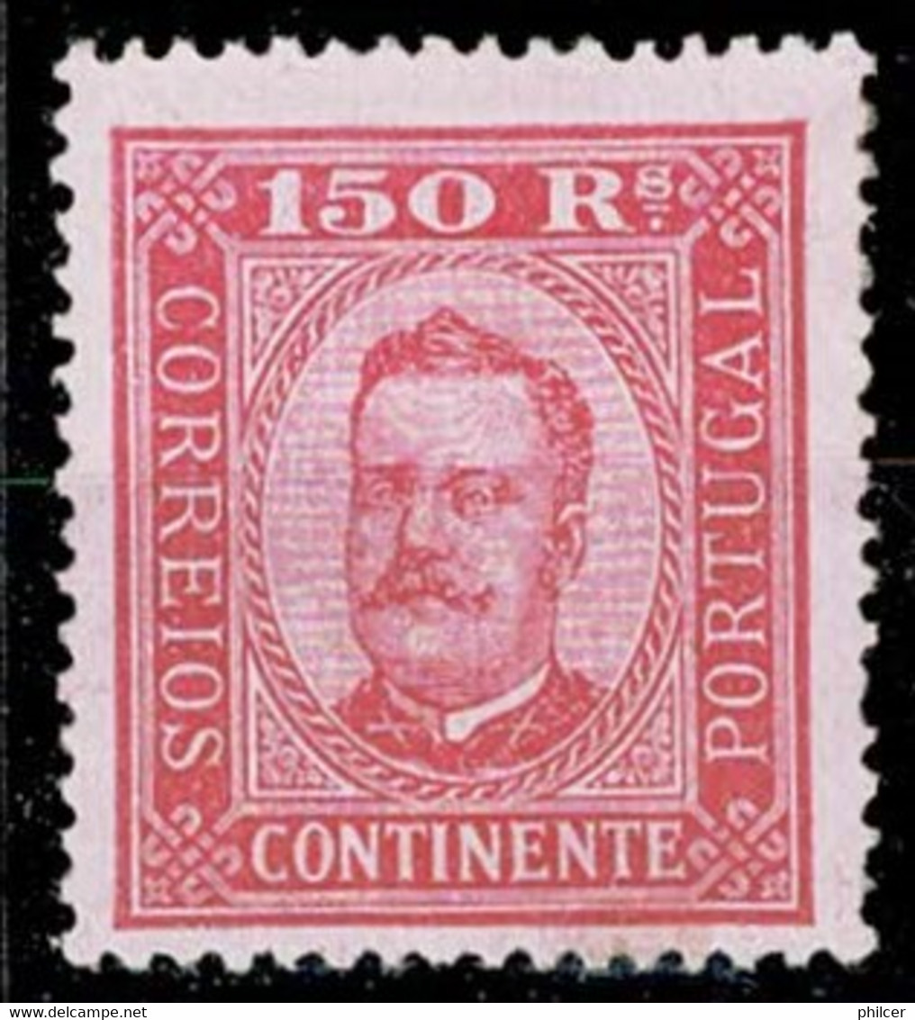 Portugal, 1892/3, # 77a Dent. 13 1/2, MH - Unused Stamps