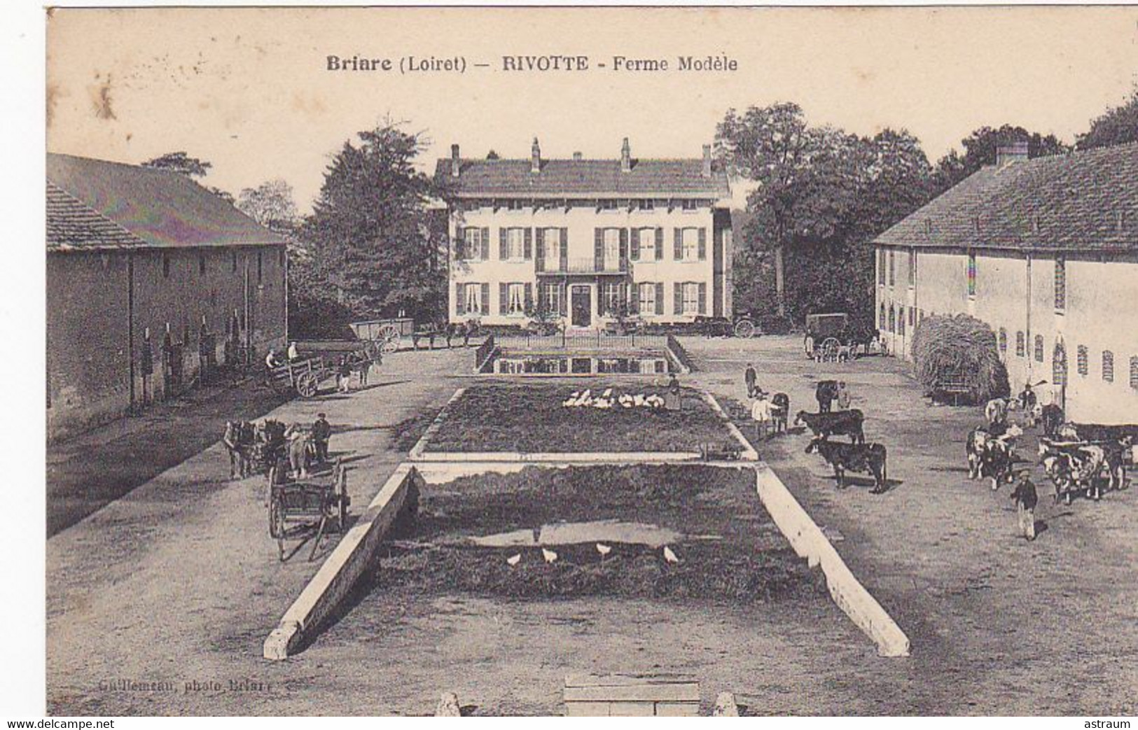 Cpa-45- Briare - Rivotte - Ferme Modele -edi Guillemeau - Briare