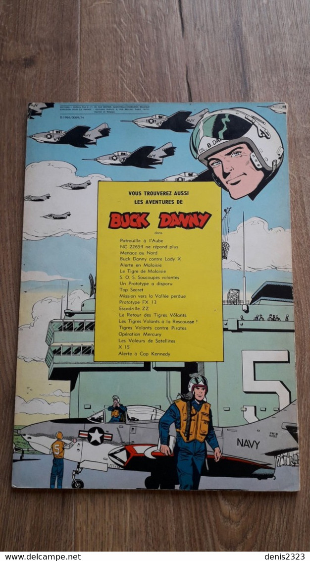 Buck Danny T33 Le Mystère Des Avions Fantômes EO TBE - Buck Danny