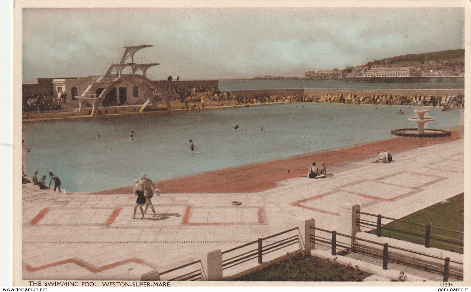 WESTON SUPER MARE - THE SWIMMING POOL - Weston-Super-Mare