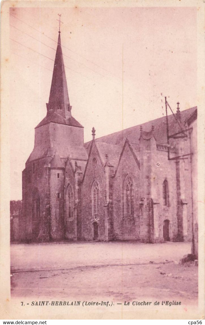 SAINT-HERBLAIN - Clocher De L'église - Saint Herblain