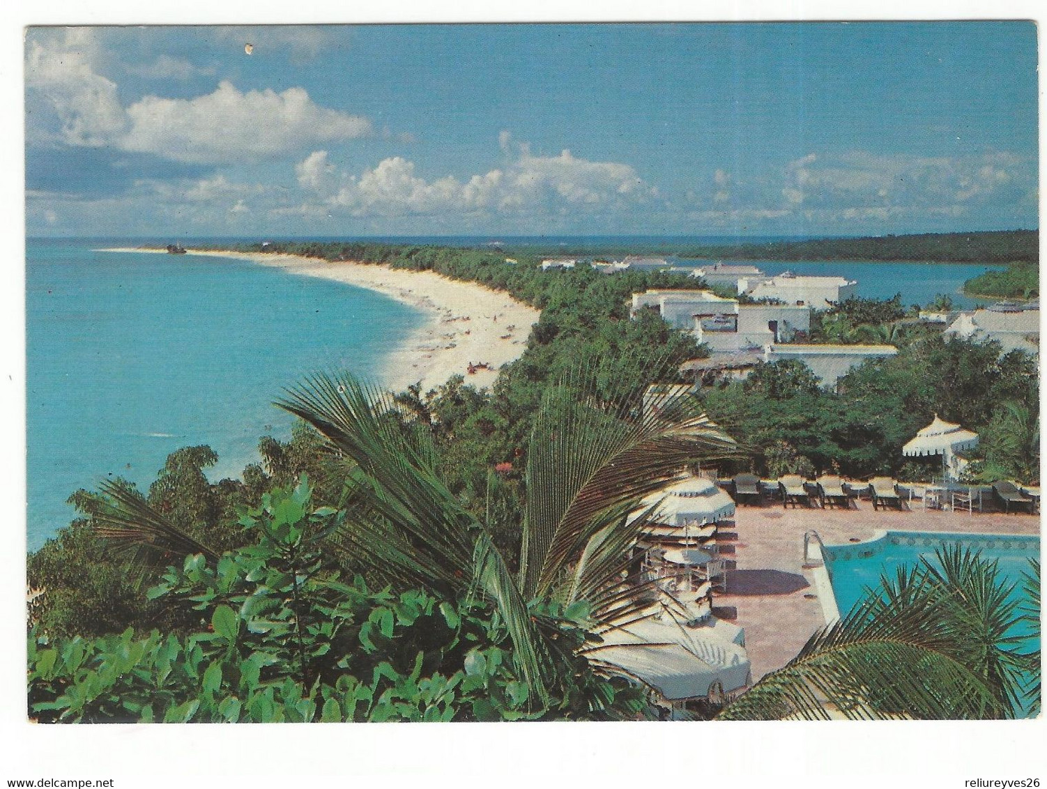CPM, St. Martin , ( St. Maarten ) , West Indie , Long Bay And Samanna Hotel ,.....Ed. 1983 - Sint-Marteen