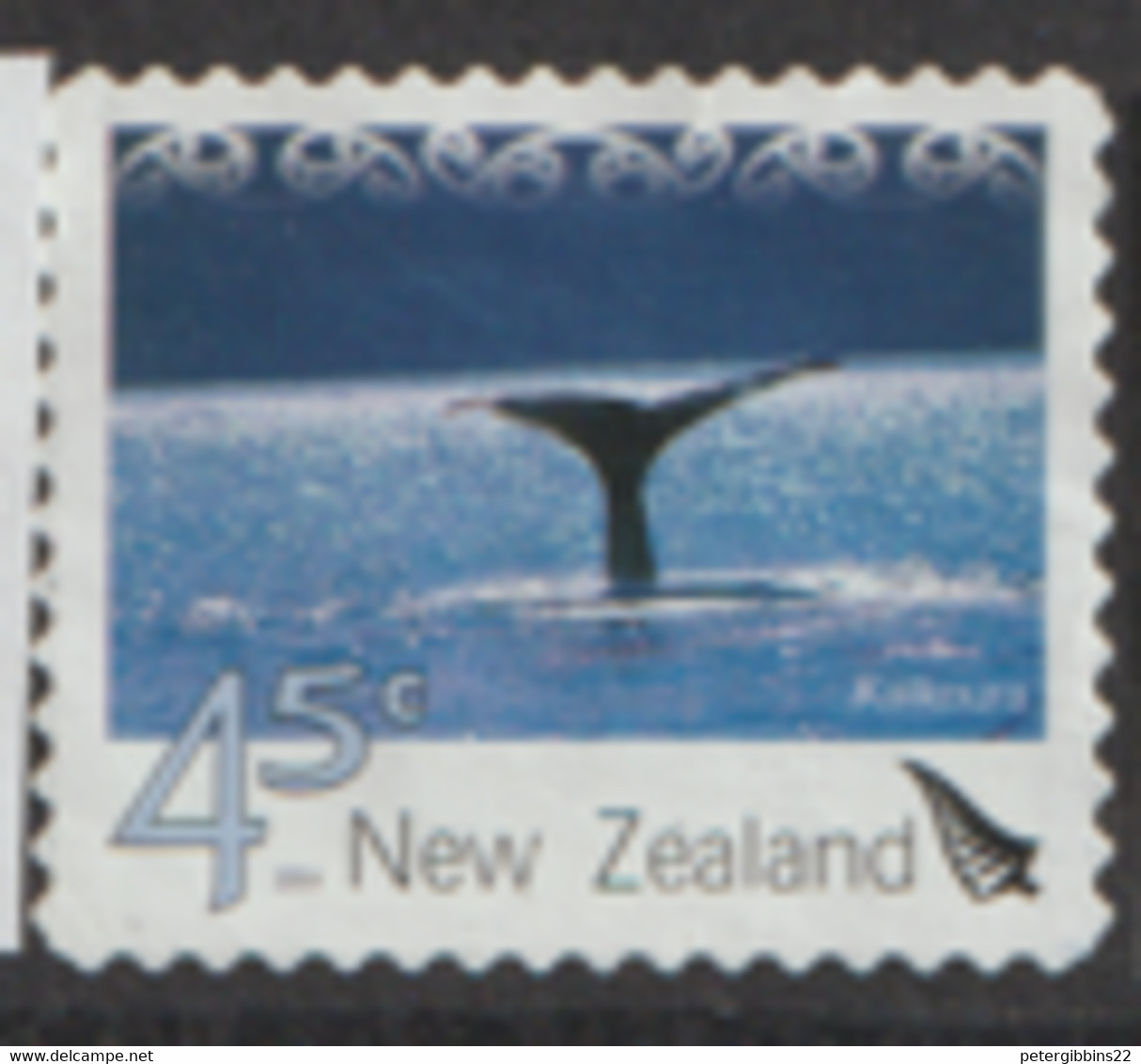 New Zealand  2003   SG  2600  Whale   Fine Used - Gebraucht