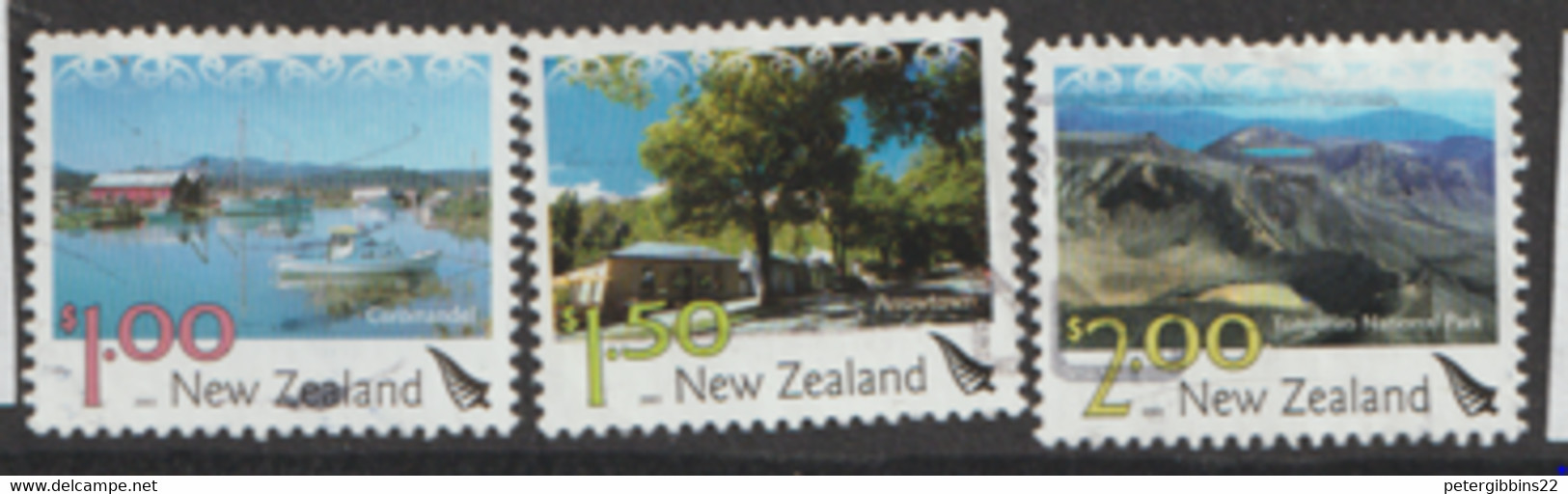 New Zealand  2004   SG  2603,6,7  Views   Fine Used - Gebraucht