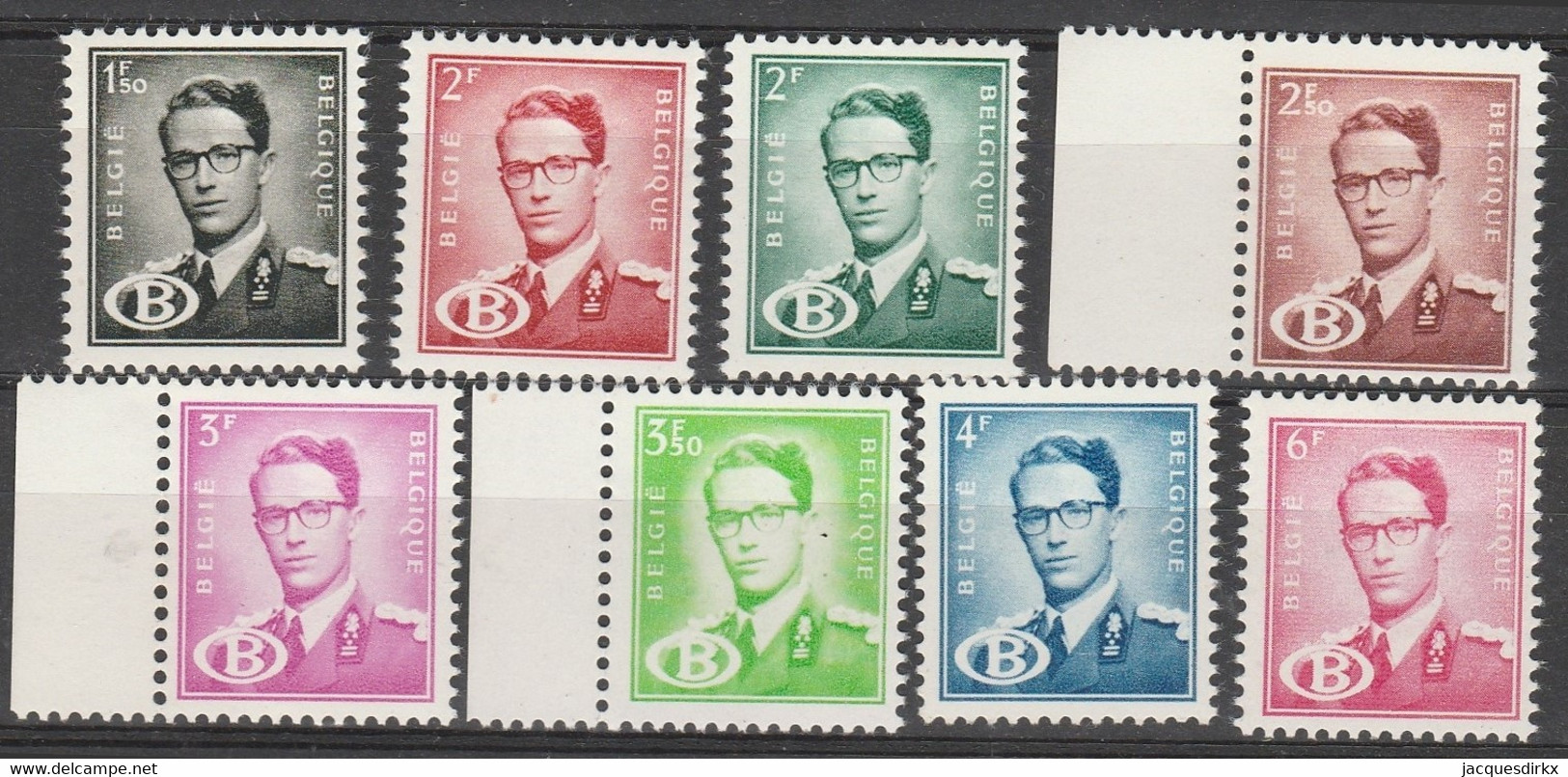 Belgie  .   OBP   .   S. 57/63 (2 Scans)     .    **   .    Postfris   .  /  .   Neuf Avec Gomme Et SANS Charnière - Sonstige & Ohne Zuordnung