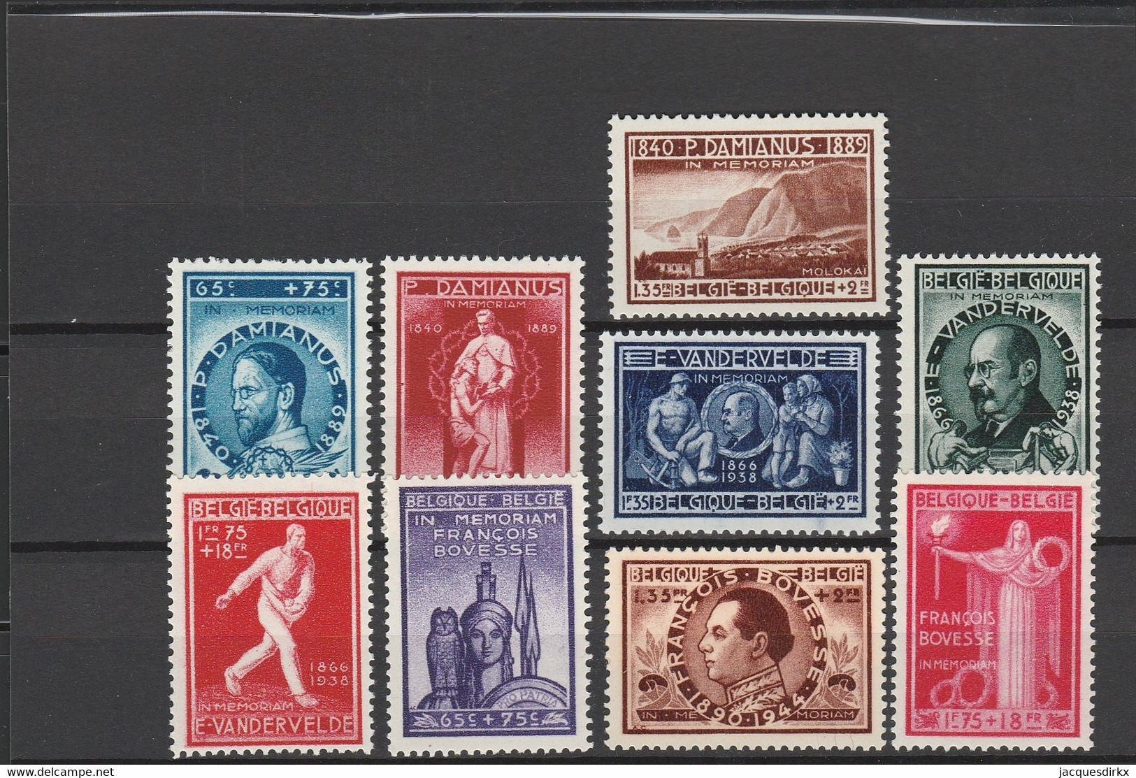 Belgie  .   OBP   .   728/736      .    **   .    Postfris   .  /  .   Neuf Avec Gomme Et SANS Charnière - Unused Stamps