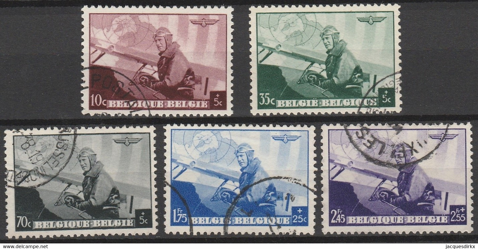 Belgie  .   OBP   .   466/470       .    O      .    Gestempeld   .  /  .   Neuf Avec Gomme - Used Stamps