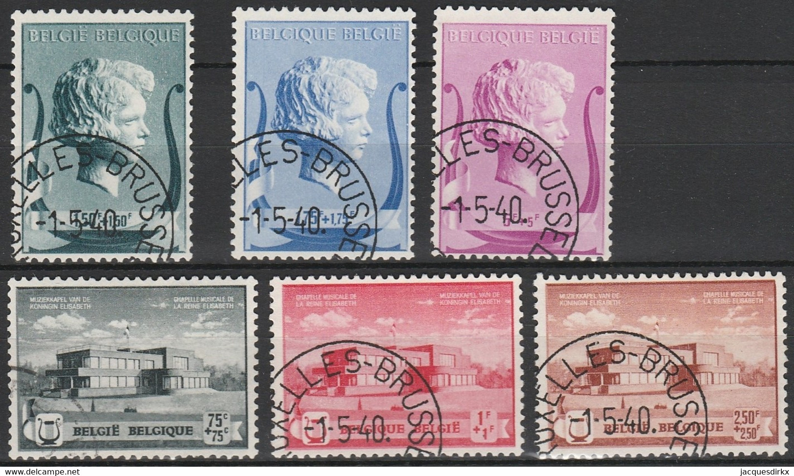 Belgie  .   OBP   .   532/537    .    O      .    Gestempeld   .  /  .   Neuf Avec Gomme - Used Stamps