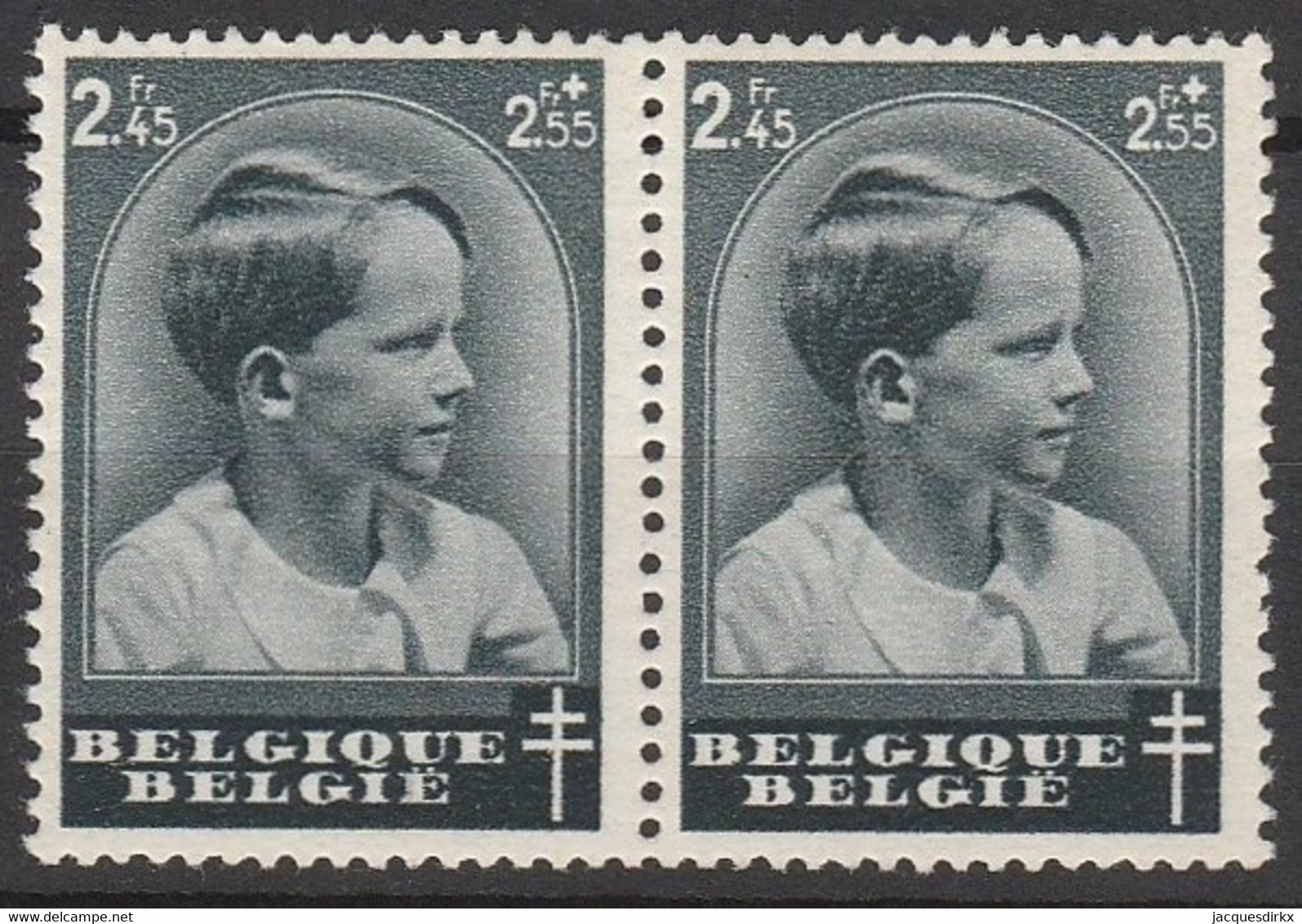 Belgie  .   OBP   .    446 Paar   .    **   .    Postfris   .  /  .   Neuf Avec Gomme Et SANS Charnière - Neufs