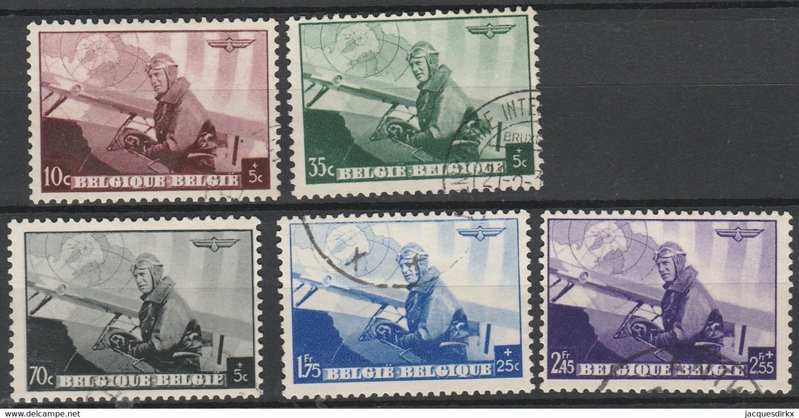 Belgie  .   OBP   .    466/470      .    O   .    Gestempeld  .  /  .  Oblitéré - Used Stamps